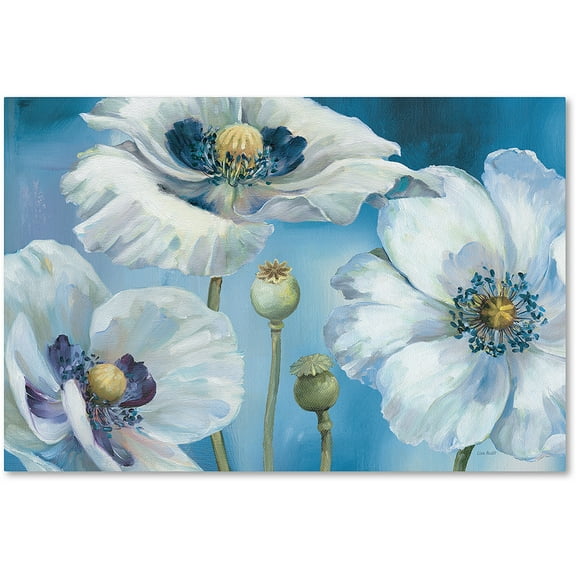 Trademark Fine Art "Blue Dance I" Canvas Art by Lisa Audit