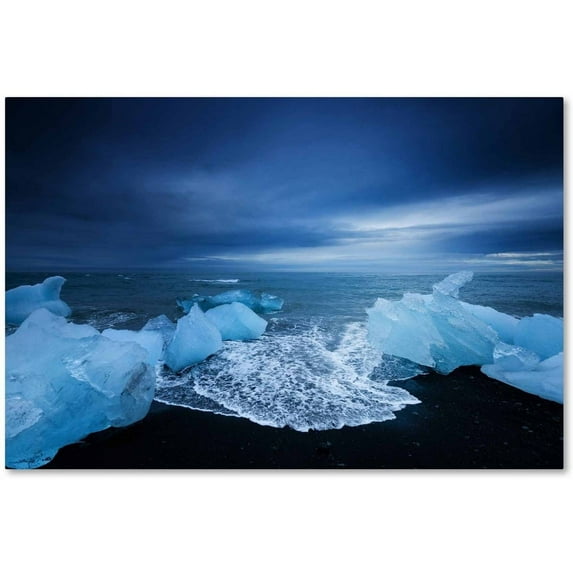 Trademark Fine Art 'Blue Day' Canvas Art by Philippe Sainte-Laudy