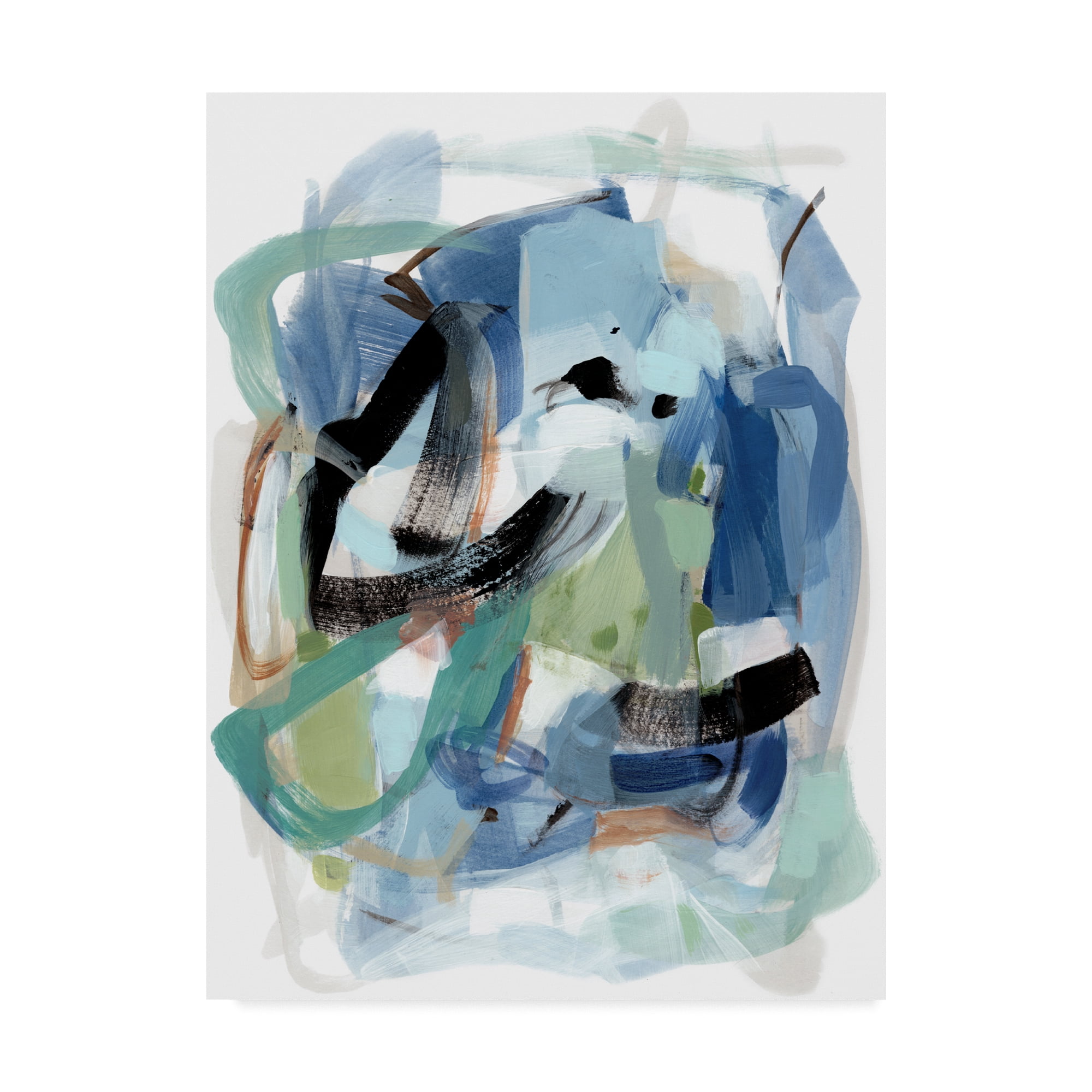 Trademark Fine Art 'Blue Fall I' Canvas Art by Christina Long