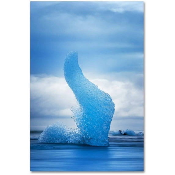 Trademark Fine Art 'Blue Flame' Canvas Art by Philippe Sainte-Laudy