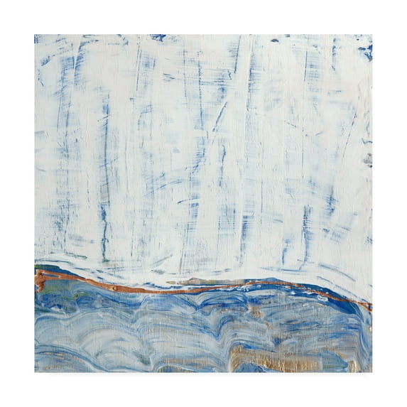 Trademark Fine Art 'Blue Highlands I' Canvas Art by Alicia Ludwig