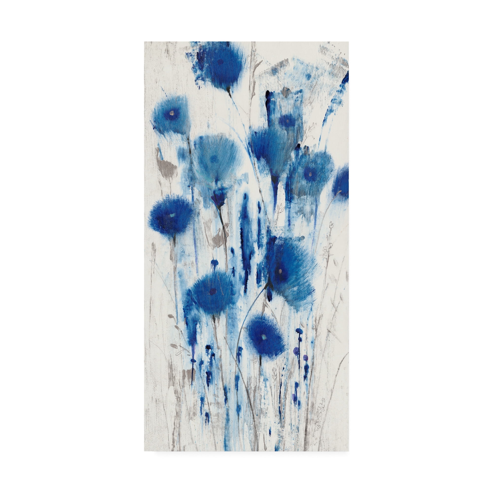 Trademark Fine Art 'Blue Impressions I' Canvas Art by Tim OToole