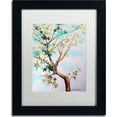 thumbnail image 1 of Trademark Fine Art "Blue Maple" Canvas Art by Wendra, White Matte, Black Frame, 1 of 4
