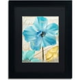 thumbnail image 1 of Trademark Fine Art "Blue Mountain Poppy" Canvas Art by Color Bakery Black Matte, Black Frame, 1 of 4
