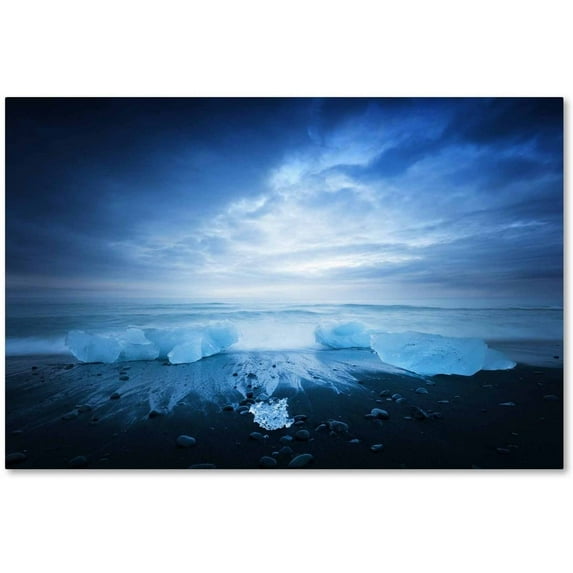 Trademark Fine Art 'Blue Path' Canvas Art by Philippe Sainte-Laudy