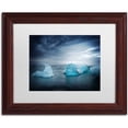 thumbnail image 1 of Trademark Fine Art 'Blue Rider' Canvas Art by Philippe Sainte-Laudy, White Matte, Wood Frame, 1 of 1