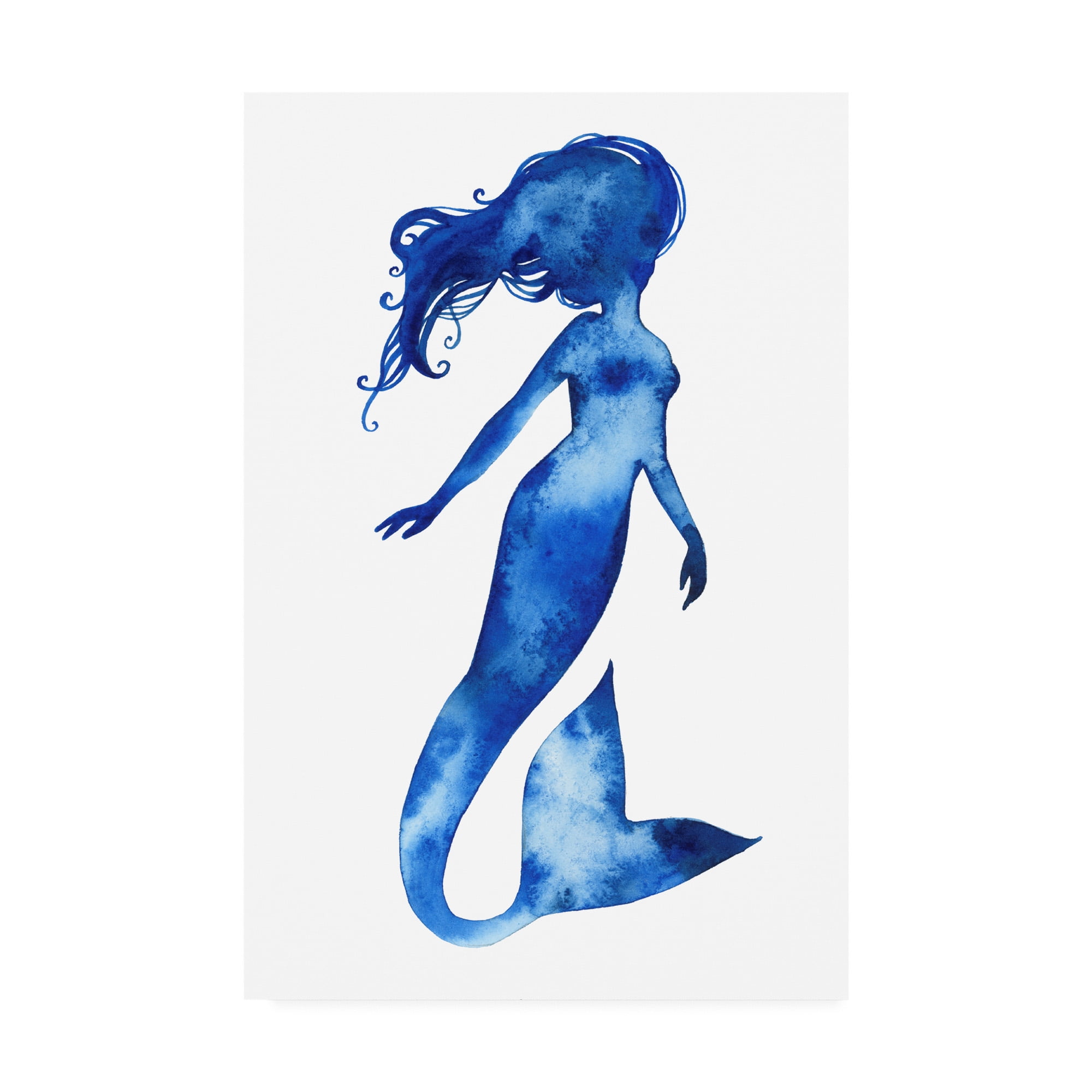 Trademark Fine Art 'Blue Sirena II' Canvas Art by Grace Popp