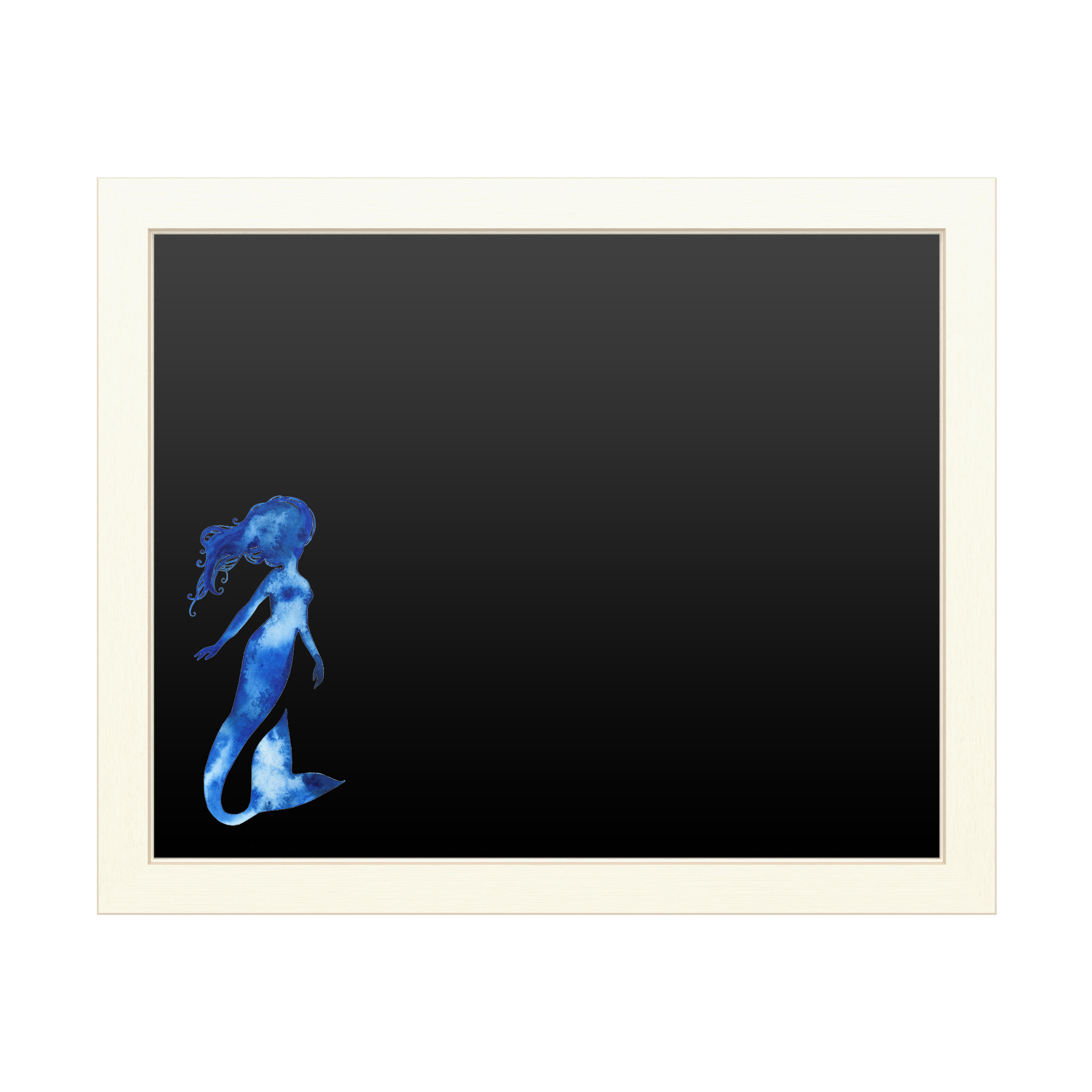 Trademark Fine Art 'Blue Sirena Ii' Chalkboard by Grace Popp