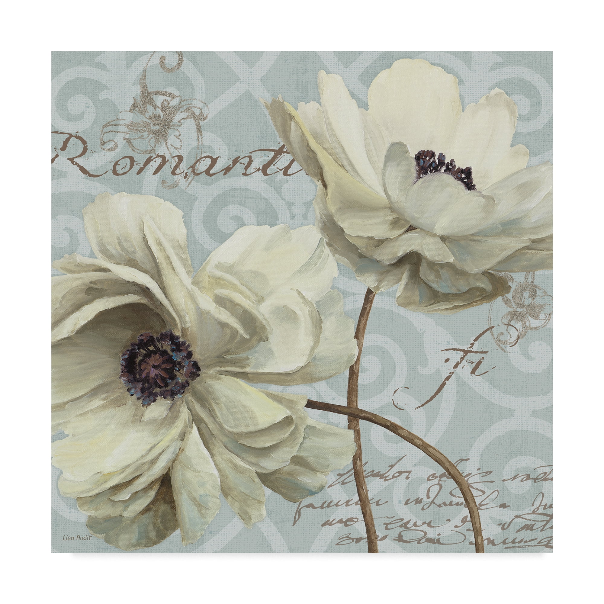 Trademark Fine Art 'Blue Summer I' Canvas Art by Lisa Audit