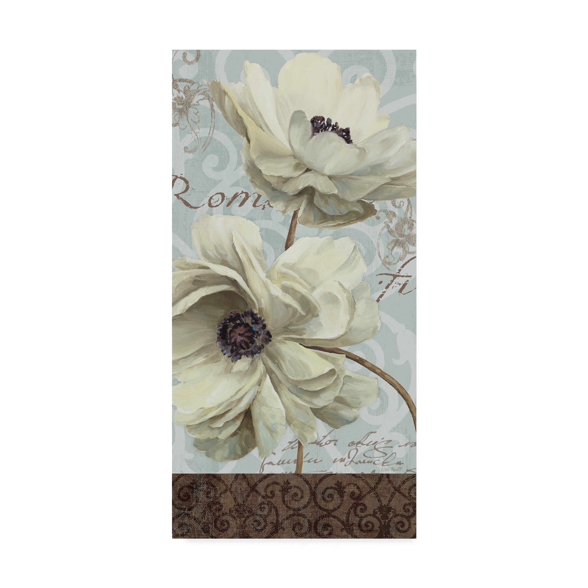 Trademark Fine Art 'Blue Summer V' Canvas Art by Lisa Audit