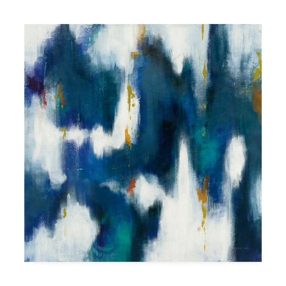 Trademark Fine Art 'Blue Texture II' Canvas Art by Danhui Nai
