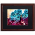 thumbnail image 1 of Trademark Fine Art "Blue Willow" Canvas Art by Natasha Wescoat, Black Matte, Wood Frame, 1 of 4