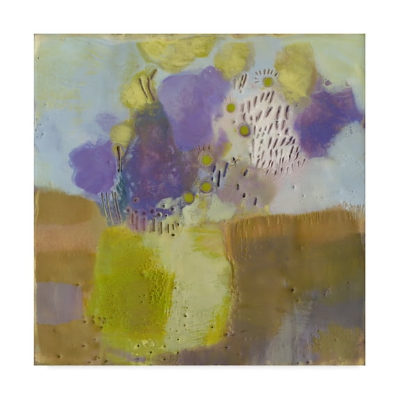 Trademark Fine Art 'Blume III' Canvas Art by Sue Jachimiec