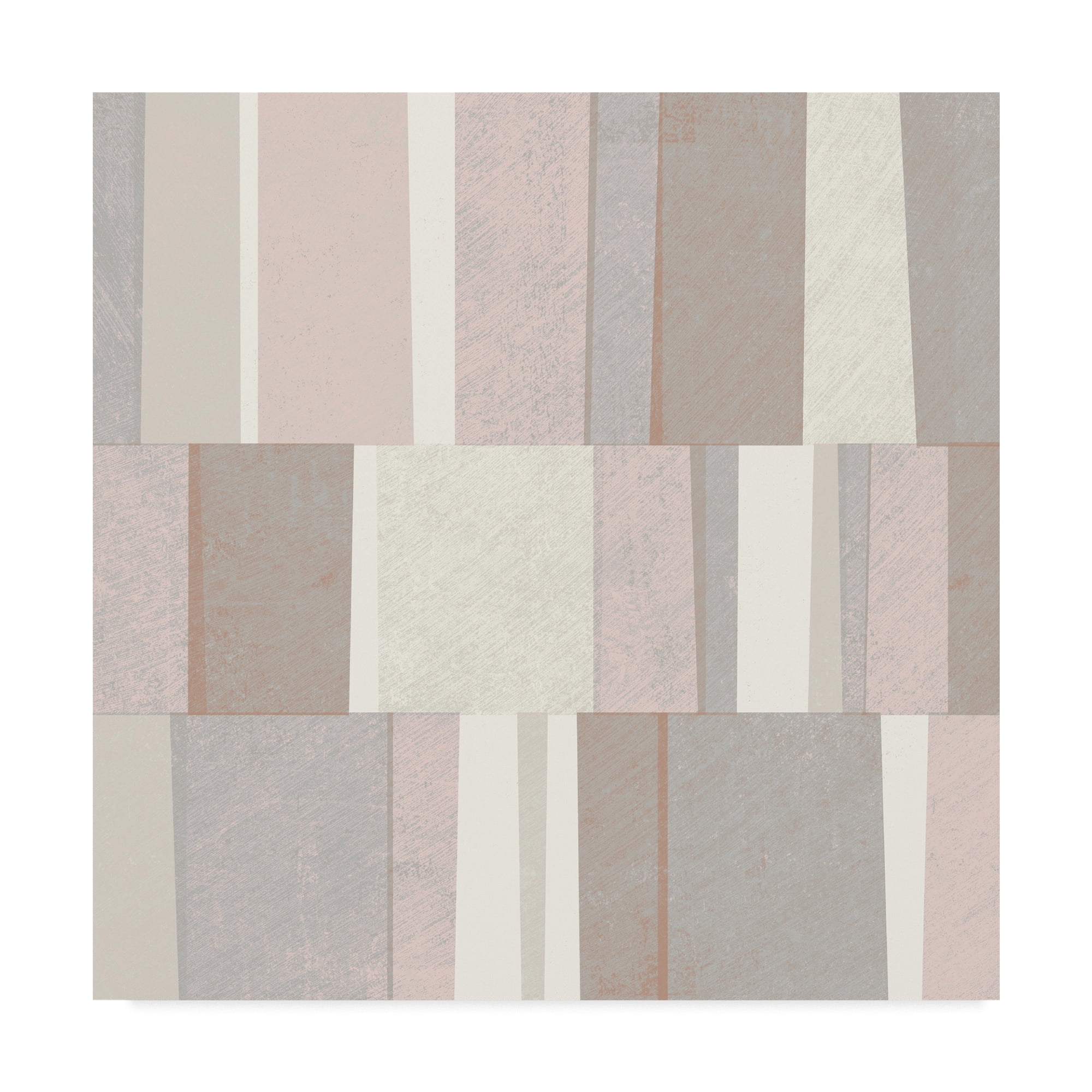 Trademark Fine Art 'Blush Abstract' Canvas Art by Michael Mullan