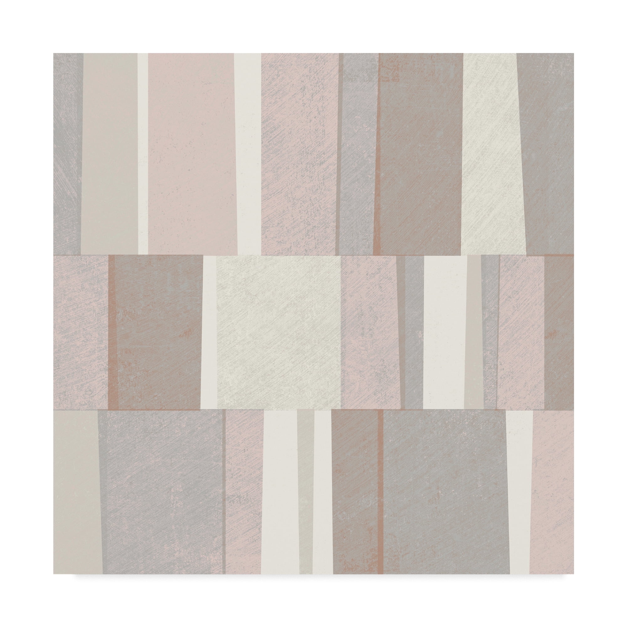 Trademark Fine Art 'Blush Abstract' Canvas Art by Michael Mullan