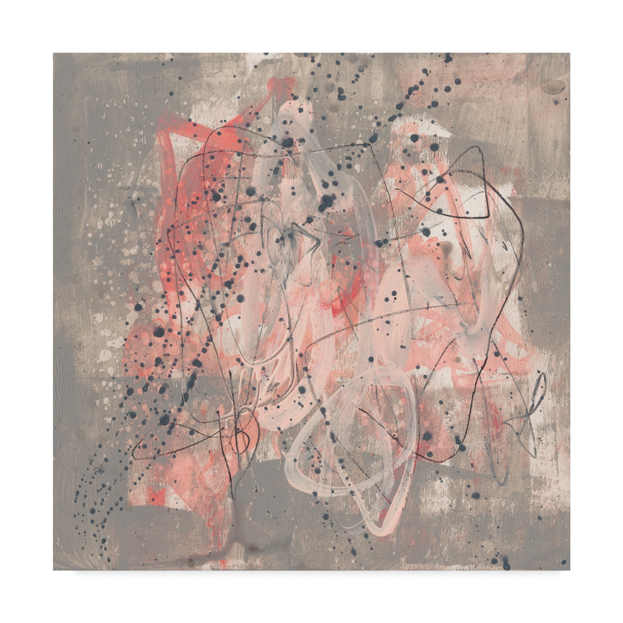 Trademark Fine Art 'Blush Kinesis I' Canvas Art by Jennifer Goldberger