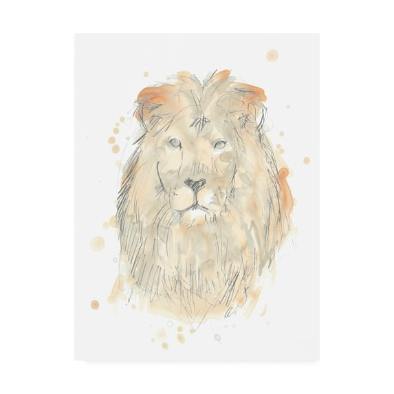 Trademark Fine Art 'Blush Savannah III' Canvas Art by June Erica Vess