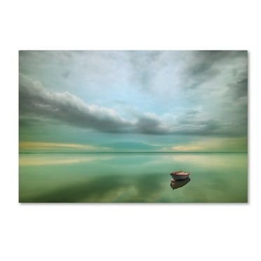 Trademark Fine Art 'Boat' Canvas Art by Krzysztof Browko