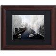 thumbnail image 1 of Trademark Fine Art "Boat Trip" Canvas Art by Philippe Hugonnard, Black Matte, Wood Frame, 1 of 4