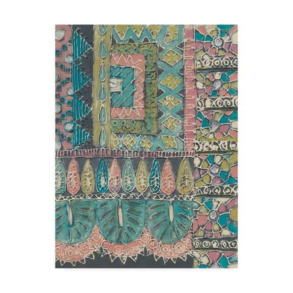 Trademark Fine Art 'Bohemia II' Canvas Art by Chariklia Zarris