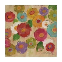 Trademark Fine Art 'Bohemian Bouquet III' Canvas Art by Silvia Vassileva