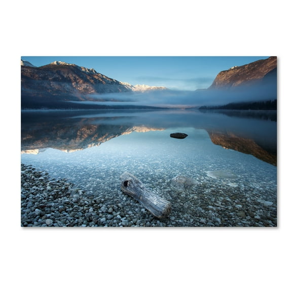Trademark Fine Art 'Bohinjs Tranquility' Canvas Art by Bor