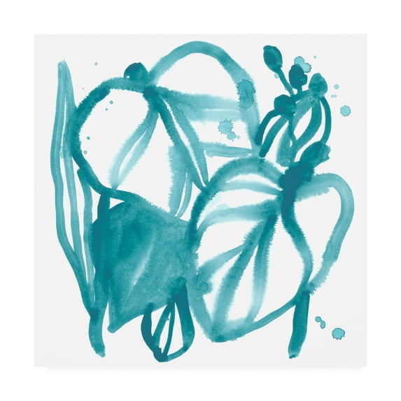 Trademark Fine Art 'Boho Tropicals V' Canvas Art by June Erica Vess