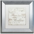 thumbnail image 1 of Trademark Fine Art "Bon Mots I" Canvas Art by Color Bakery White Matte, Silver Frame, 1 of 1