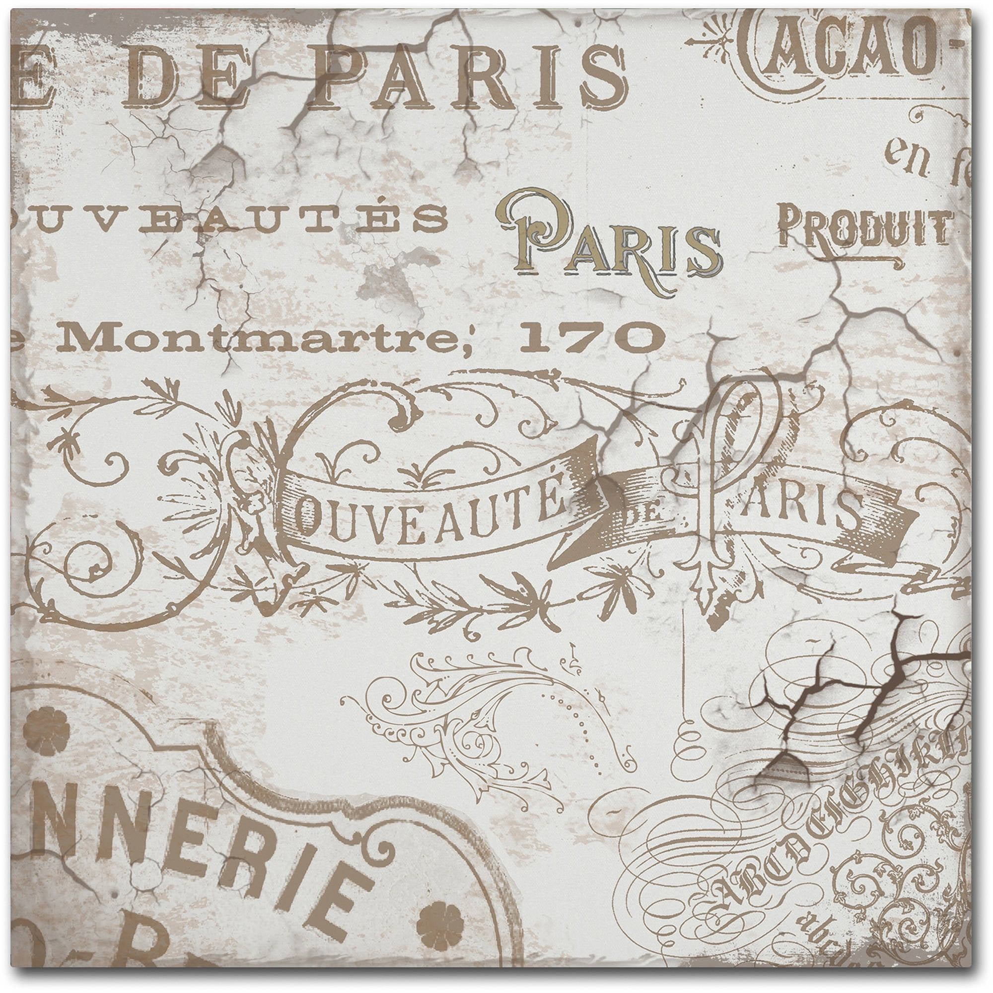 Trademark Fine Art "Bon Mots IV" Canvas Art by Color Bakery