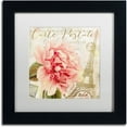 thumbnail image 1 of Trademark Fine Art "Bonjour One" Canvas Art by Color Bakery White Matte, Black Frame, 1 of 1