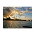 thumbnail image 1 of Trademark Fine Art 'Bora Bora Sunset' Canvas Art by American School, 1 of 4