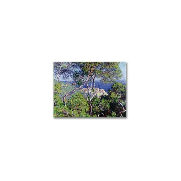 Trademark Fine Art Claude Monet Bordighera 1884 Canvas Wall Art - 18x24