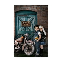 Trademark Fine Art 'Born Ride' Canvas Art by Sharon Forbes