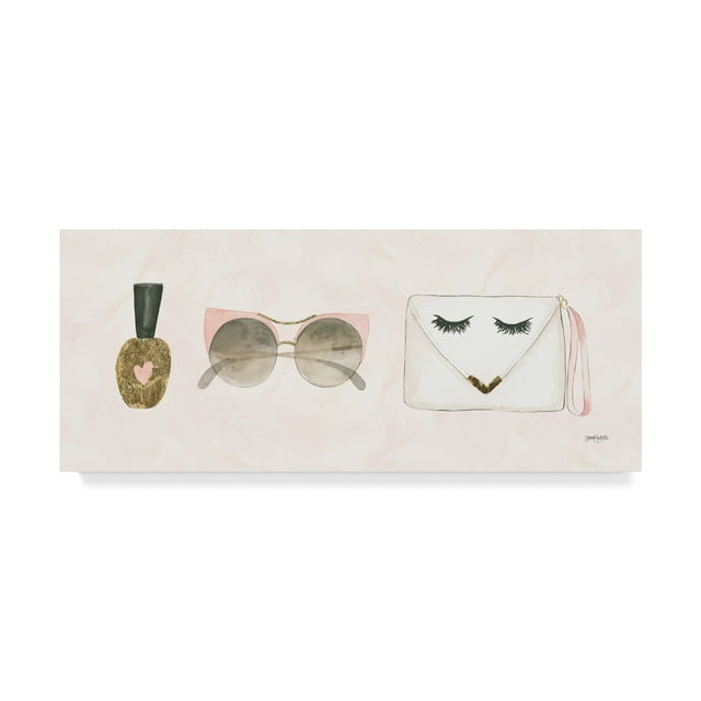 Trademark Fine Art 'Boss Ladies X Pink' Canvas Art by Jenaya Jackson