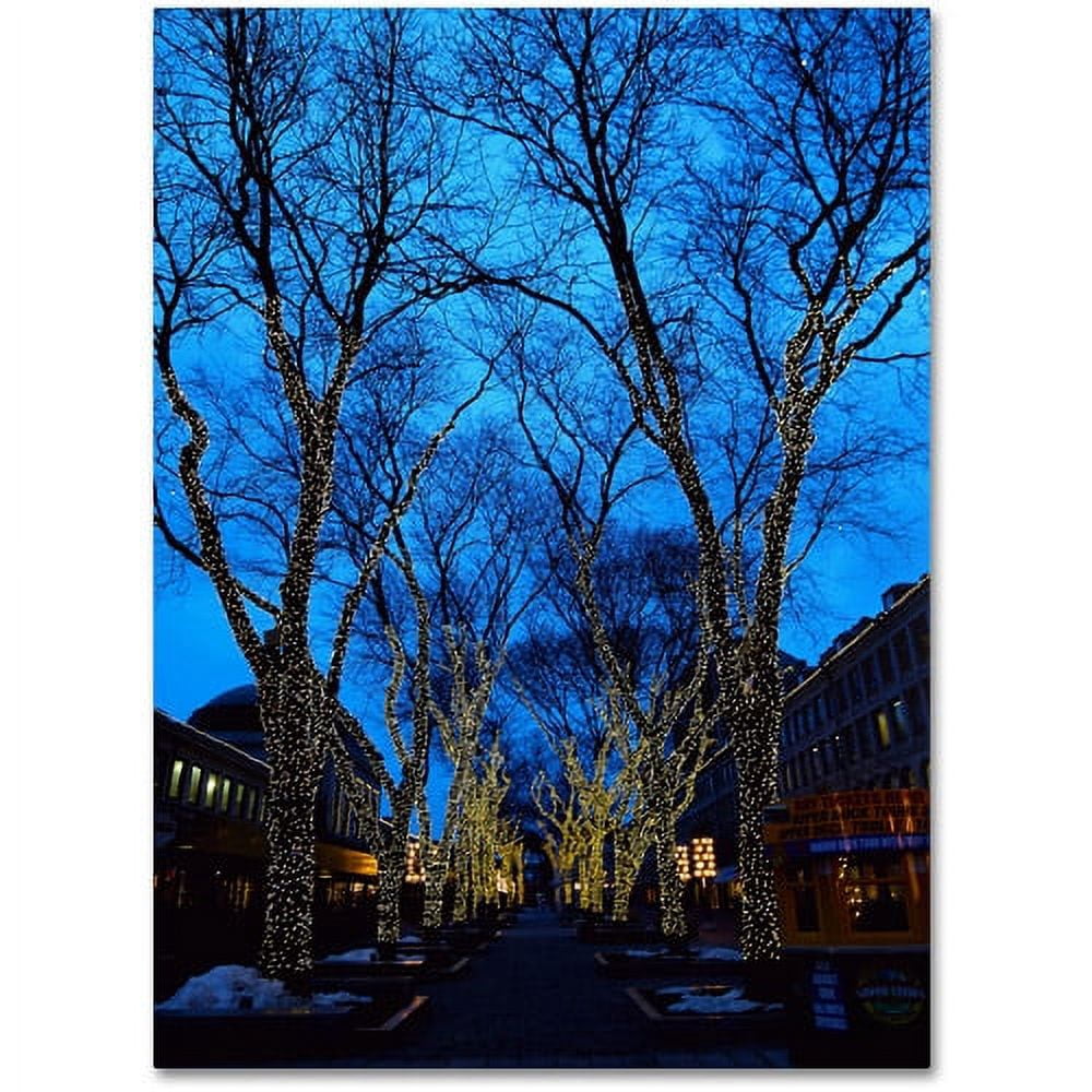Trademark Fine Art "Boston 2" Canvas Art by CATeyes