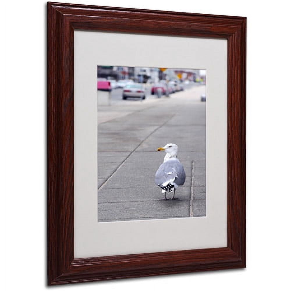 Trademark Fine Art "Boston 4" Matted Framed Art by CATeyes