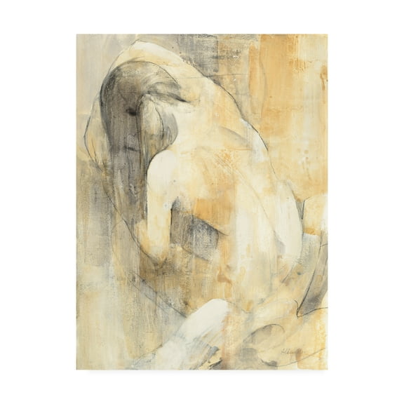 Trademark Fine Art 'Boudoir Beige I' Canvas Art by Albena Hristova