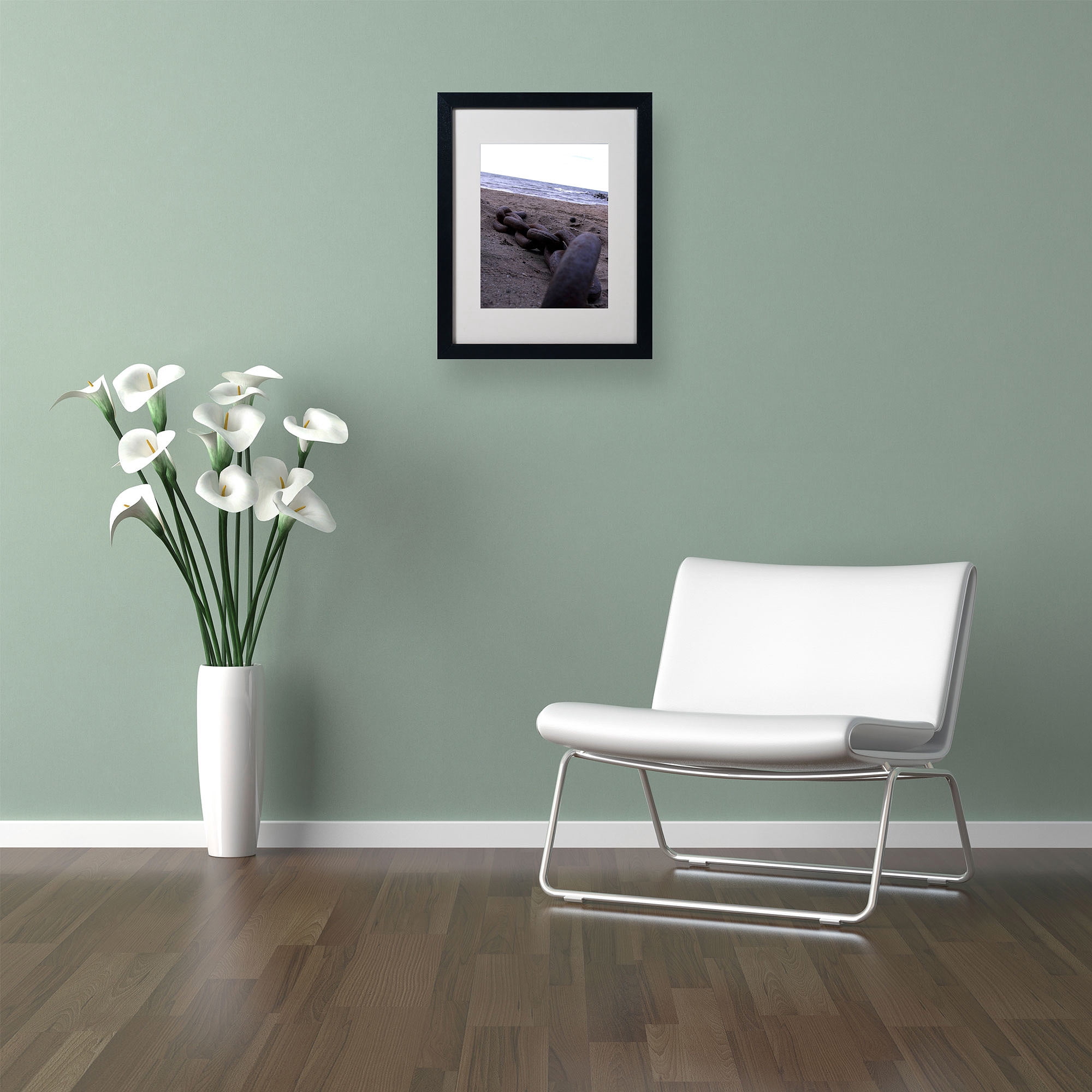 Trademark Fine Art "Boundless" by Monica Fleet, Black Frame