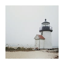 Trademark Fine Art 'Brant Point Light' Canvas Art by Laura Marshall