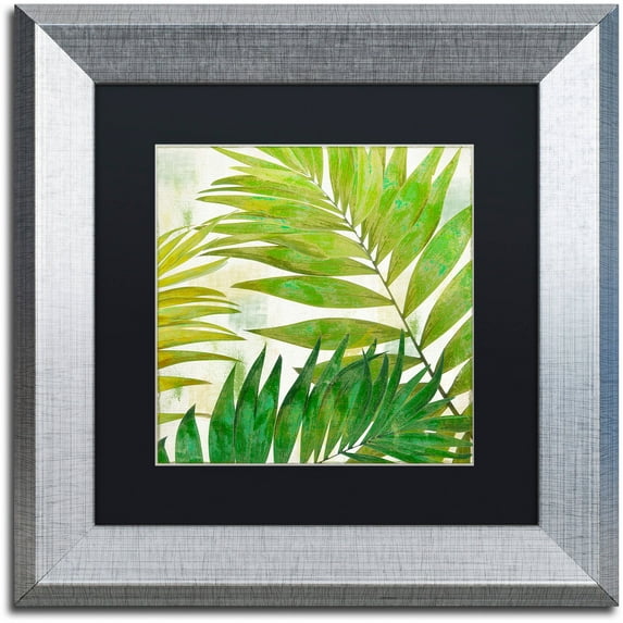 Trademark Fine Art "Brasilia II" Canvas Art by Color Bakery Black Matte, Silver Frame