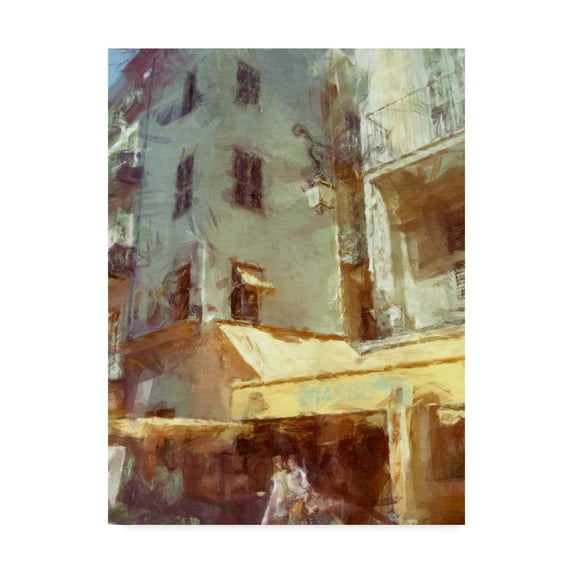 Trademark Fine Art 'Brasserie I' Canvas Art by Noah Bay