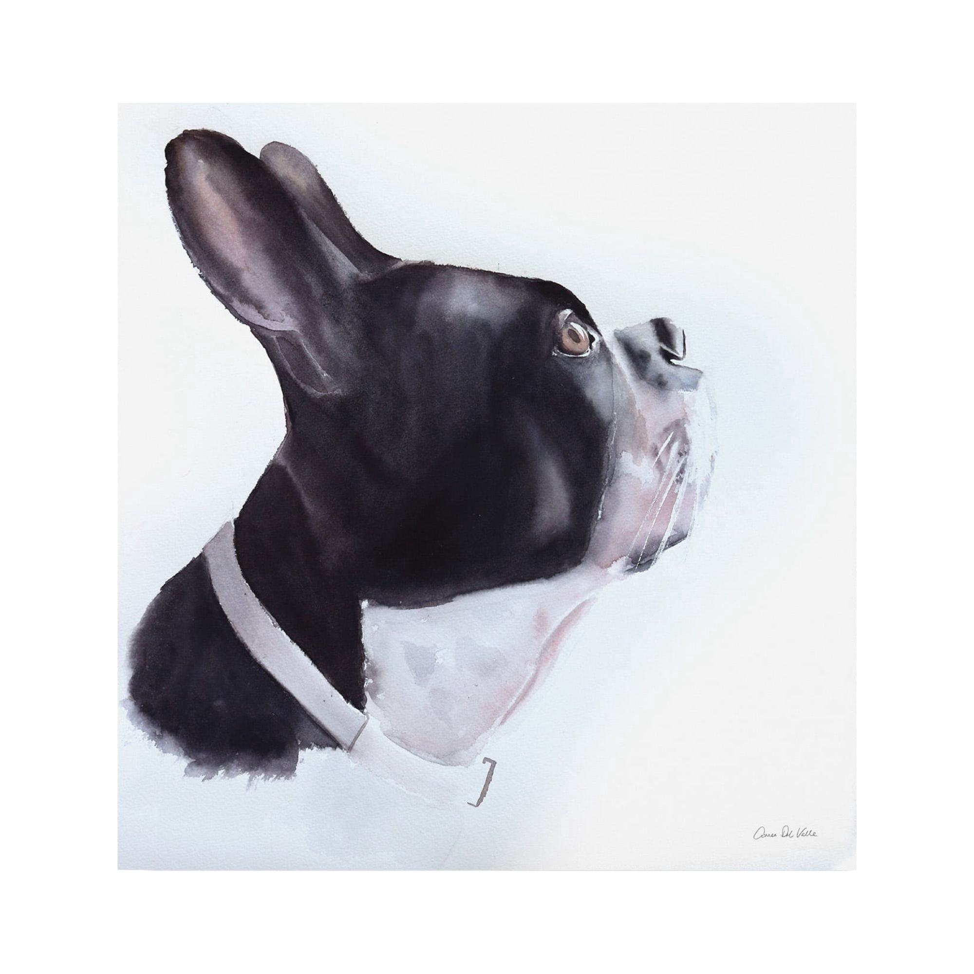 Trademark Fine Art 'Breakfast Time Terrier' Canvas Art by Aimee Del Valle