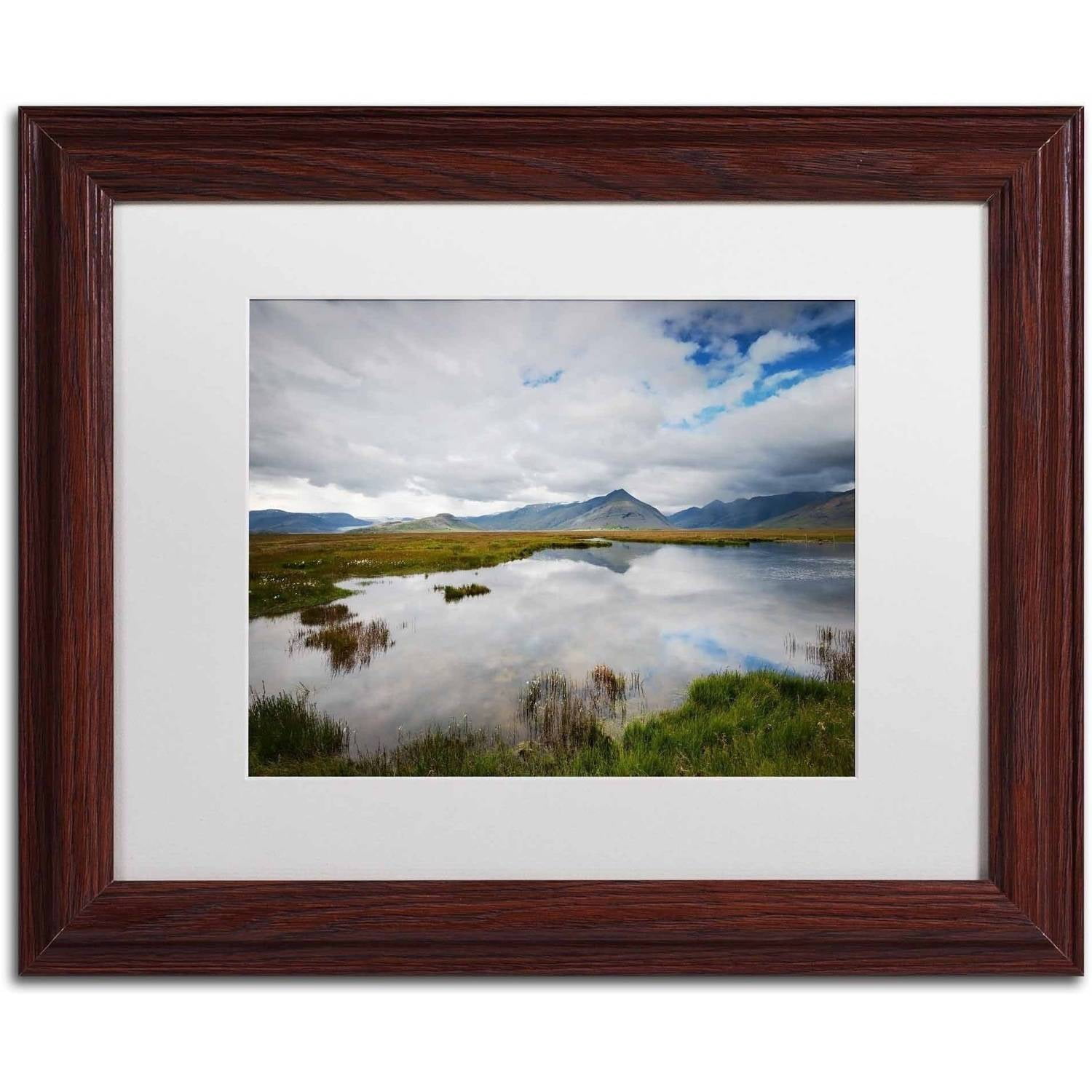 Trademark Fine Art 'Breaktime' Canvas Art by Philippe Sainte-Laudy, White Matte, Wood Frame