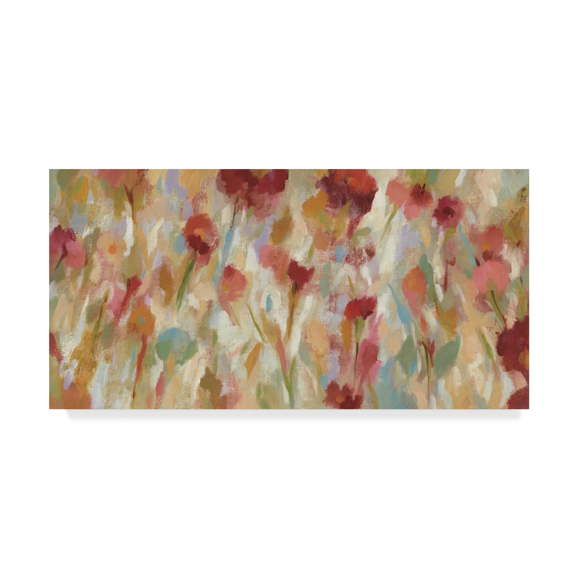 Trademark Fine Art 'Breezy Floral I' Canvas Art by Silvia Vassileva