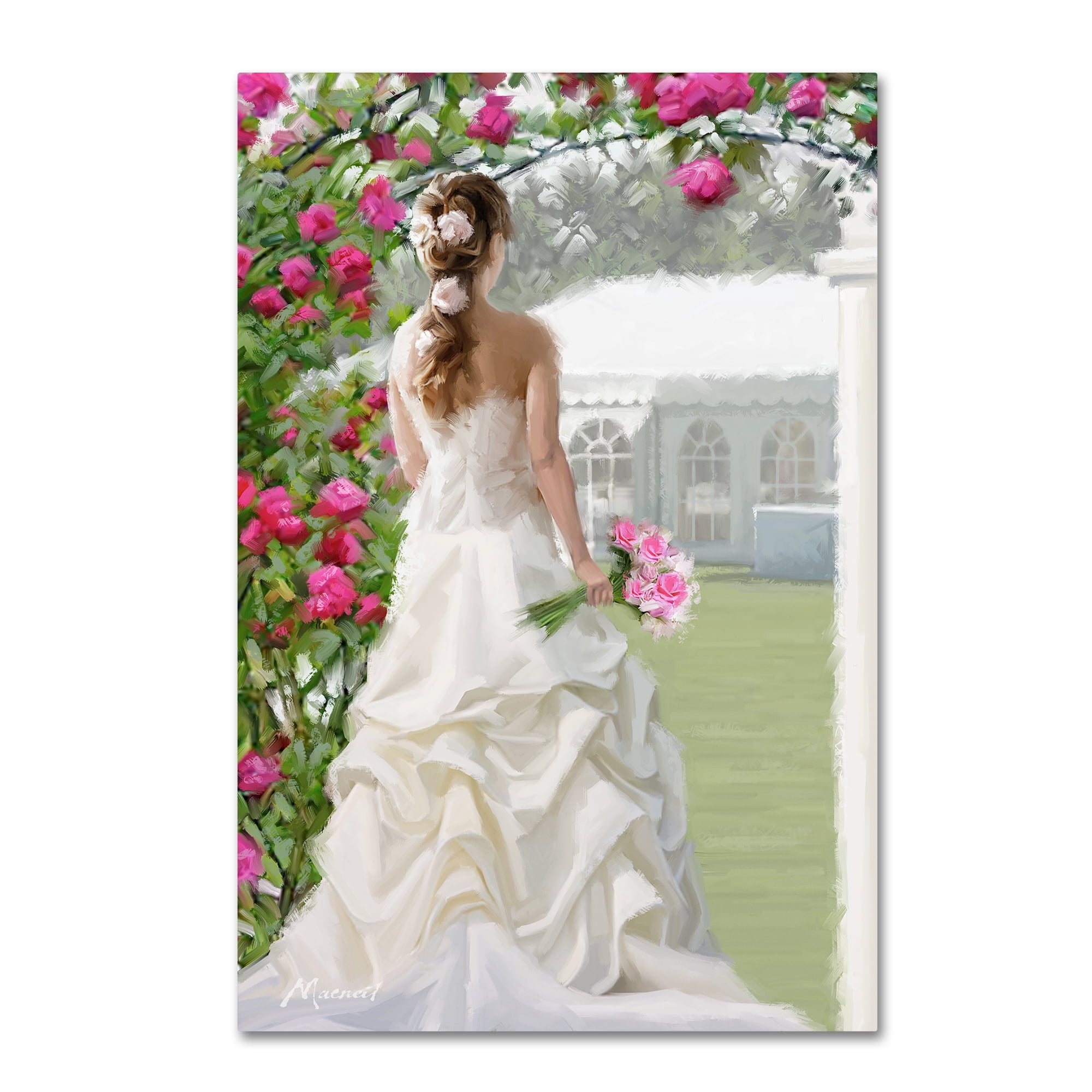 Trademark Fine Art 'Bride' Canvas Art by The Macneil Studio