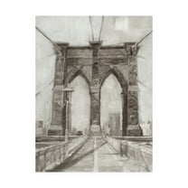 Trademark Fine Art 'Bridge Crossing I' Canvas Art by Ethan Harper