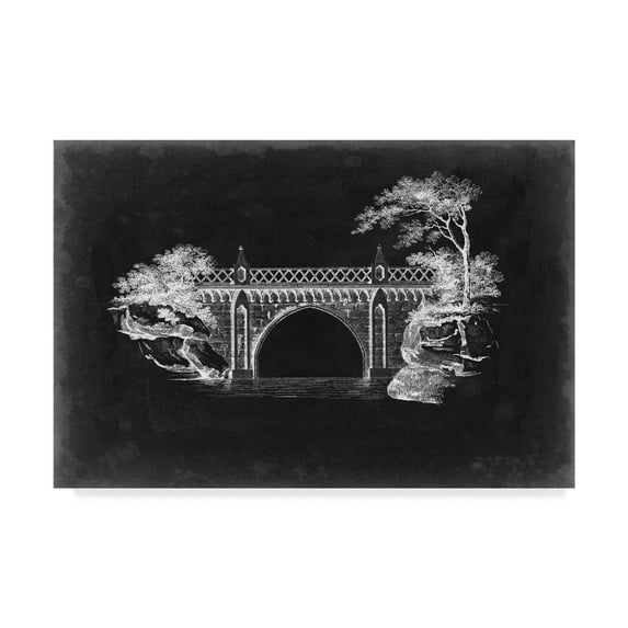 Trademark Fine Art 'Bridge Schematic I' Canvas Art by Vision Studio