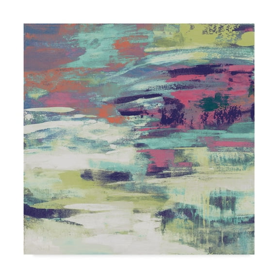 Trademark Fine Art 'Bright Wave' Canvas Art by Silvia Vassileva