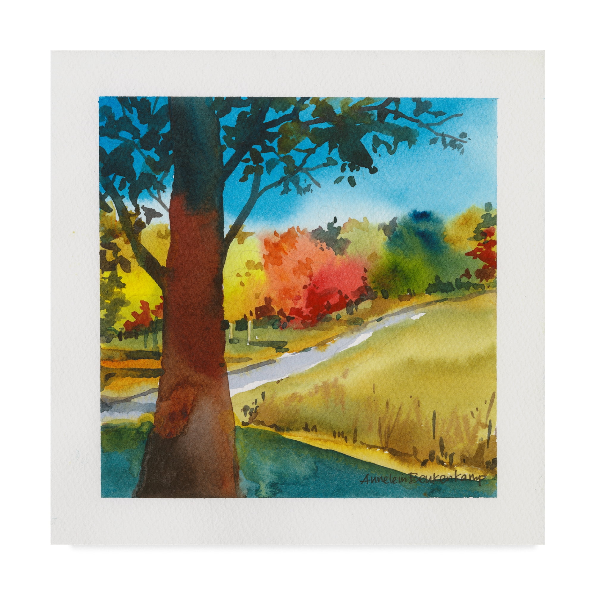 Trademark Fine Art 'Brilliant' Canvas Art by Annelein Beukenkamp