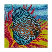 Trademark Fine Art 'Brilliant Tropical Fish II' Canvas Art by Carolee Vitaletti
